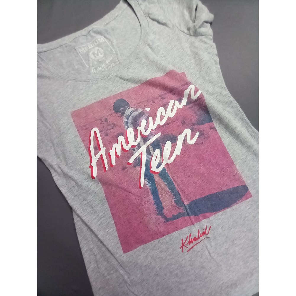 Official Khalid "American Teen" Album Cover Graphic T-Shirt Size‎ M